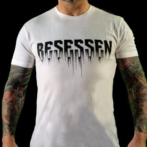 T-Shirt Besessen Weiß